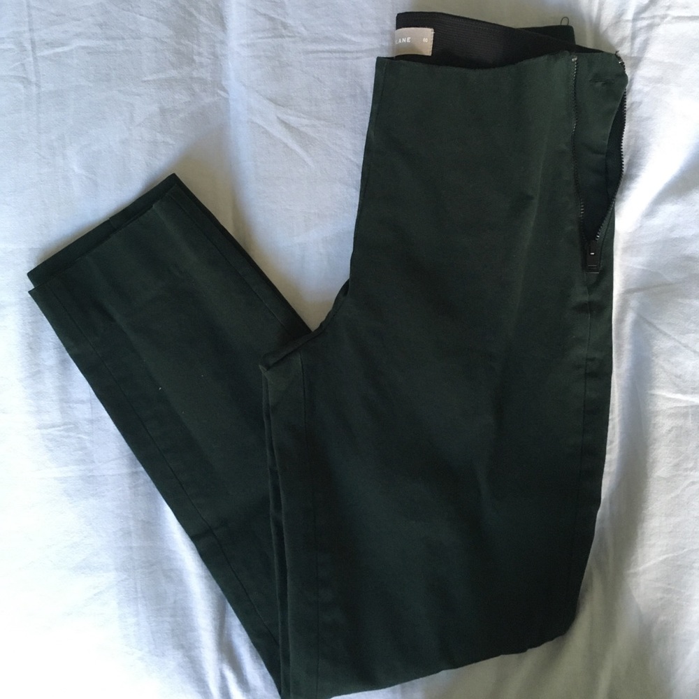 Everlane work pant 00 ankle spruce